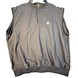 Zero Restriction Golf Outerwear Men XXL Quarter Snap Vest Windbreaker Activewear